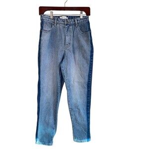 MP|D Mom Jeans Women's High Rise Denim Blue Small